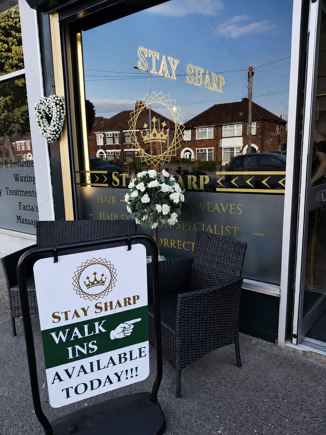 Stay Sharp storefront on Ings Road, Hull